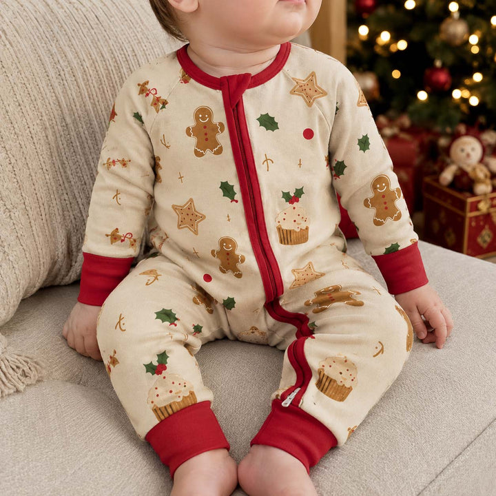 Gingerbread Holiday Friends Bamboo Convertible Zippy