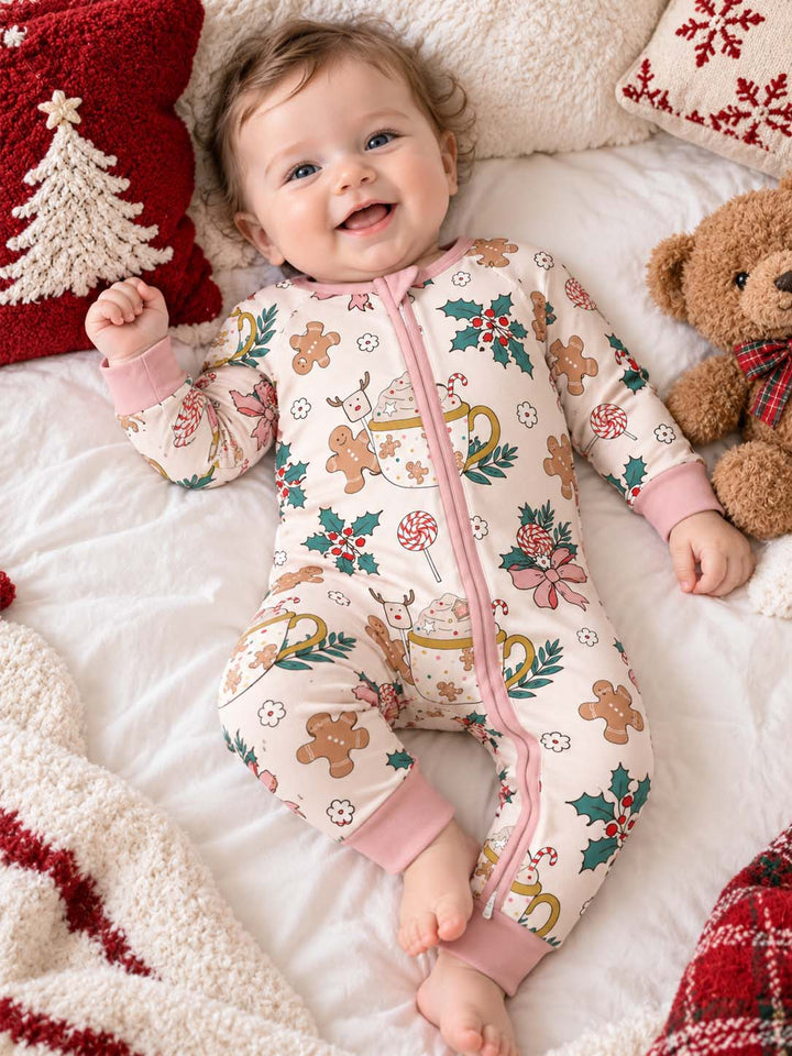 Gingerbread Hot Cocoa Bamboo Convertible Zippy