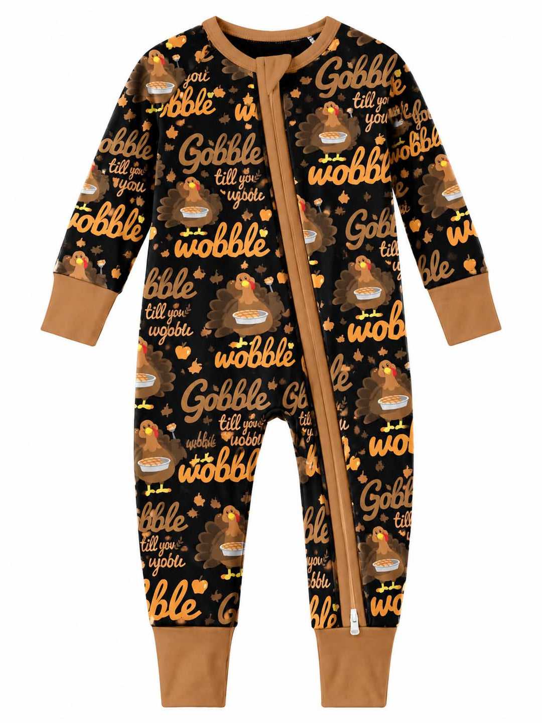 Gobble Till You Wobble Bamboo Convertible Zippy