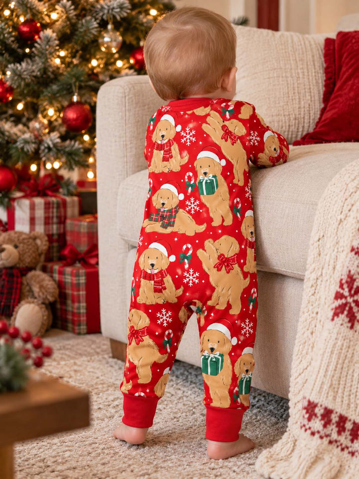 Golden Retriever Christmas Cheer Bamboo Convertible Zippy