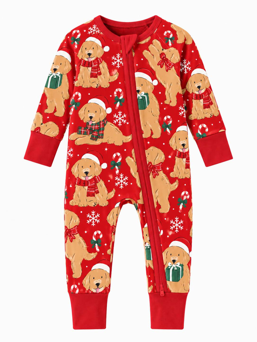 Golden Retriever Christmas Cheer Bamboo Convertible Zippy