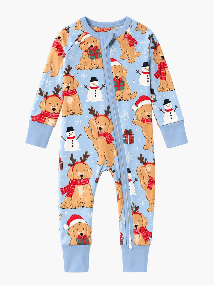 Golden Retriever Winter Wonderland Bamboo Convertible Zippy