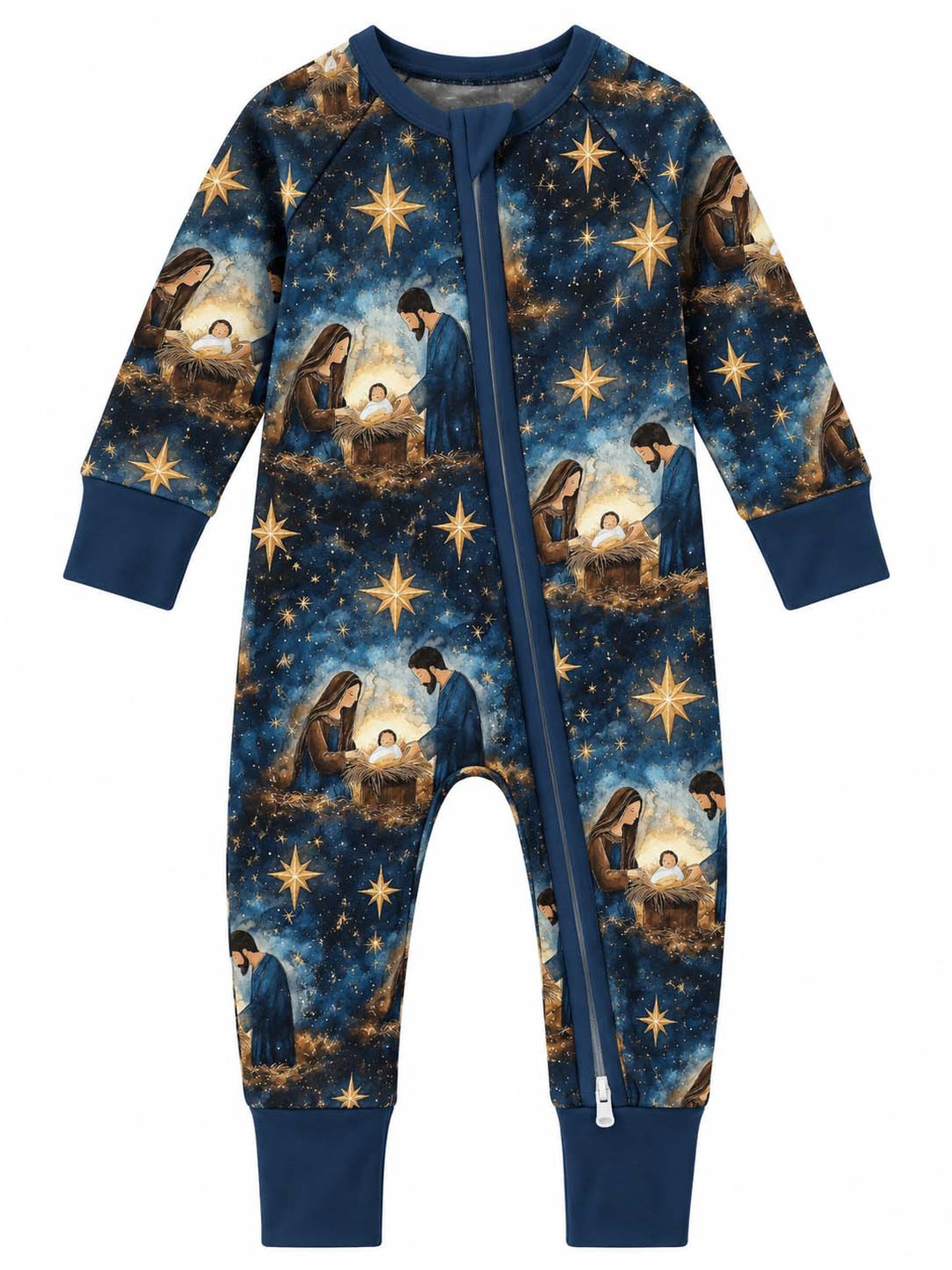 Golden Star Nativity Bamboo Convertible Zippy