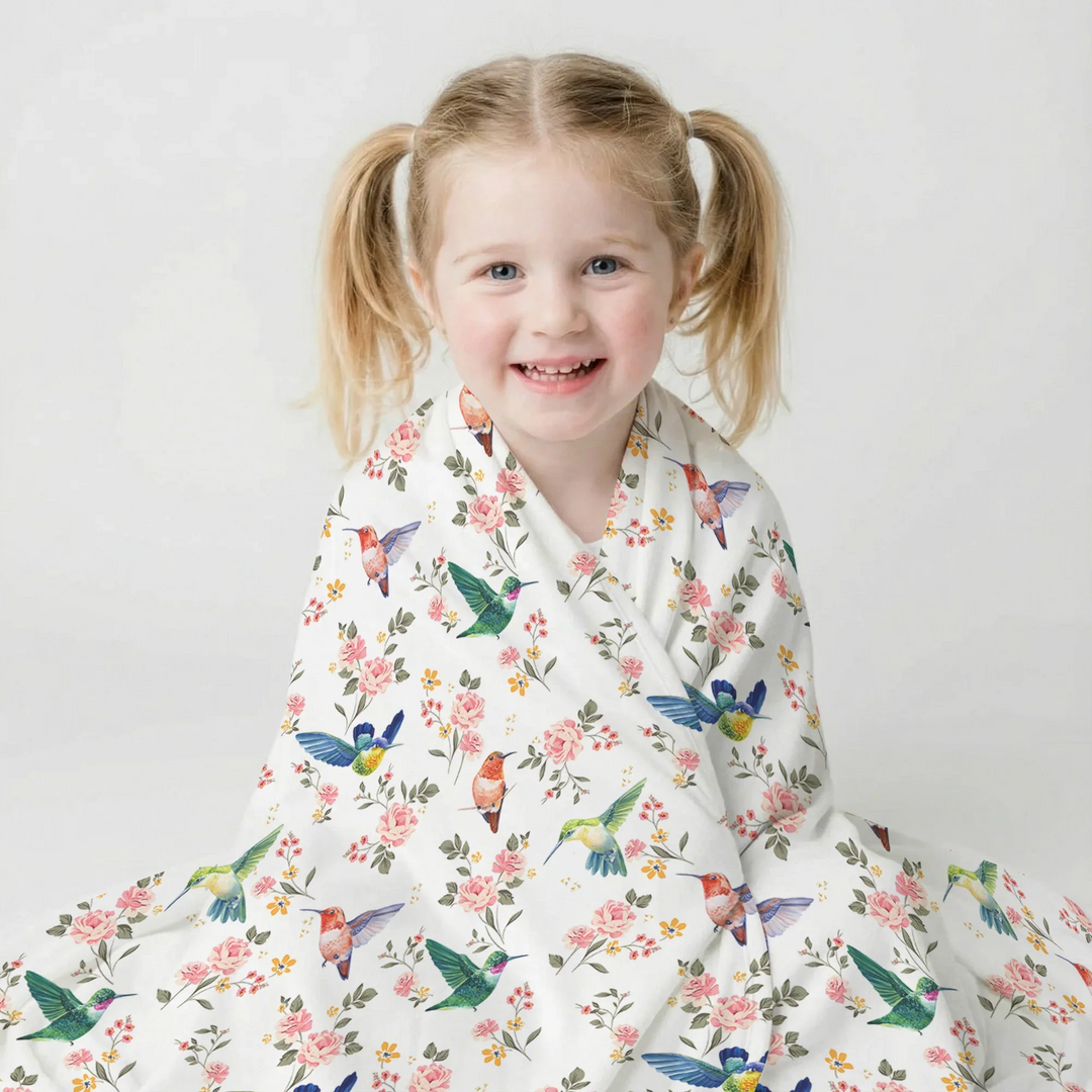 Little Wings Bamboo Blanket