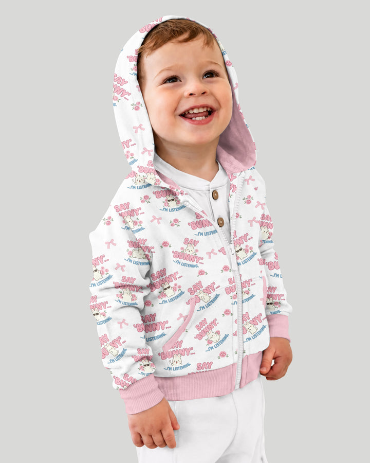 Bunny Radio Bamboo Zip Hoodie