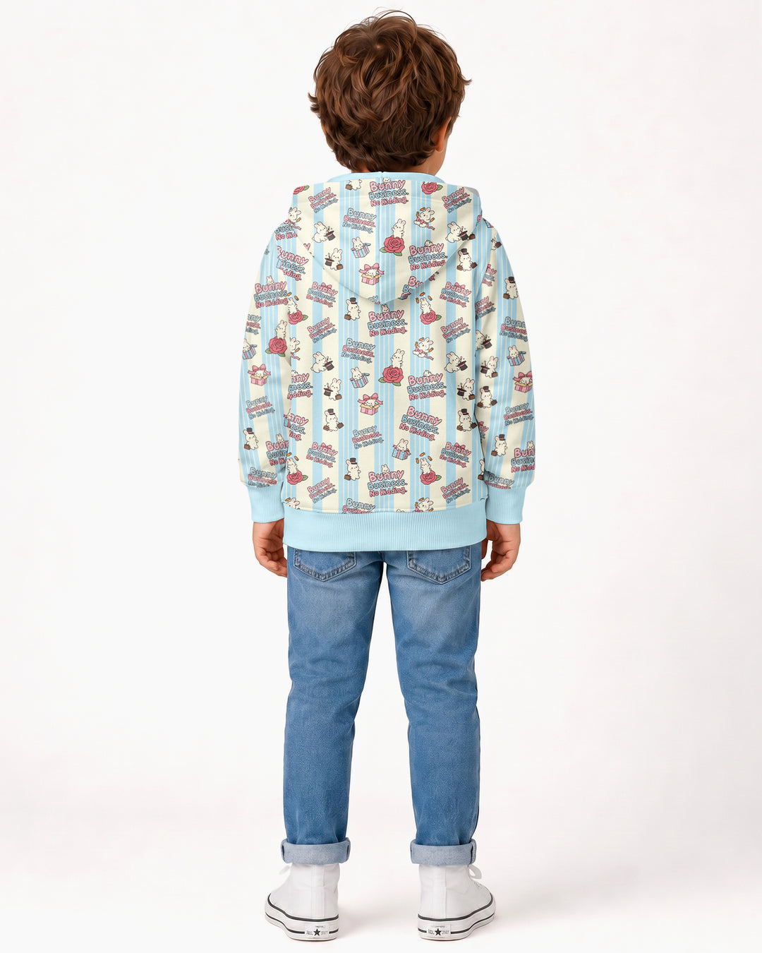 Boss Bunny Bamboo Zip Hoodie