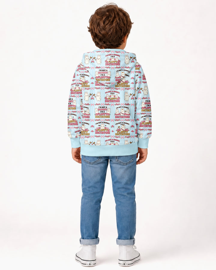Bossy Bunny Bamboo Zip Hoodie