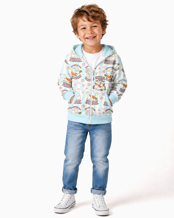 Hop-timism Bamboo Zip Hoodie