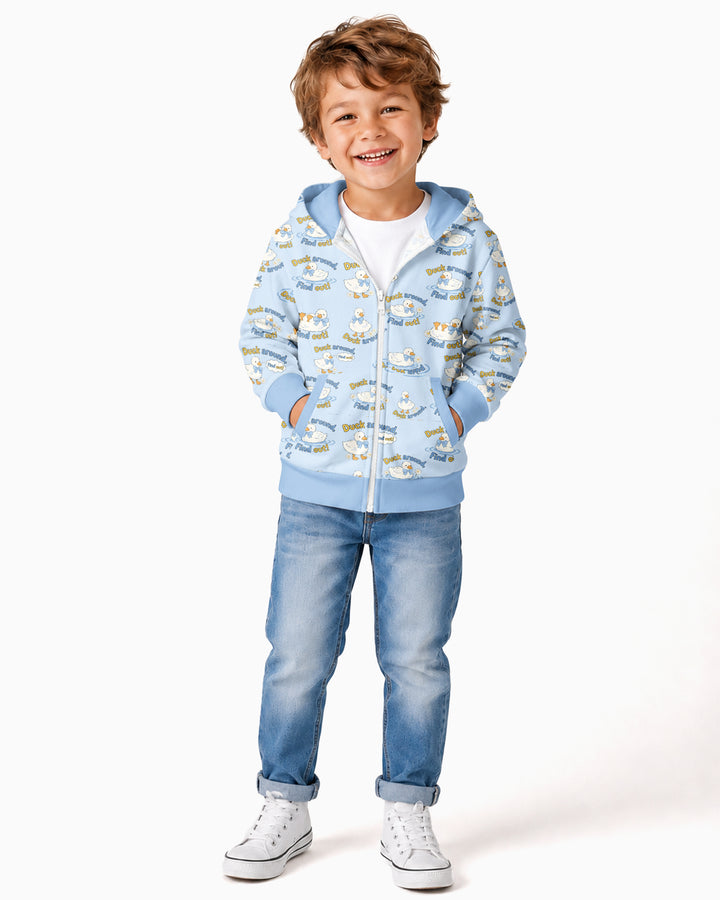 The Duck Around Bamboo Zip Hoodie