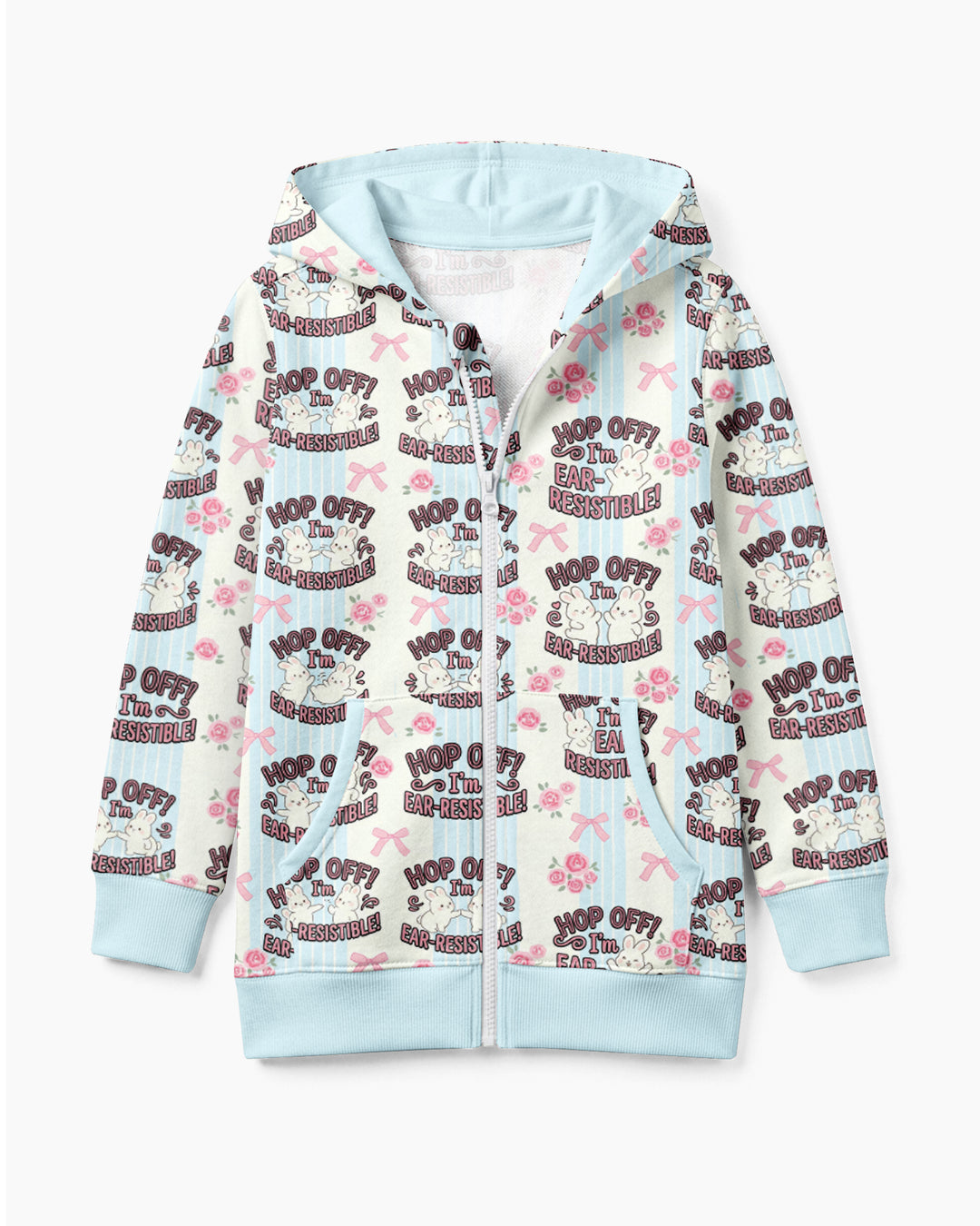 Bunny Besties Bamboo Zip Hoodie