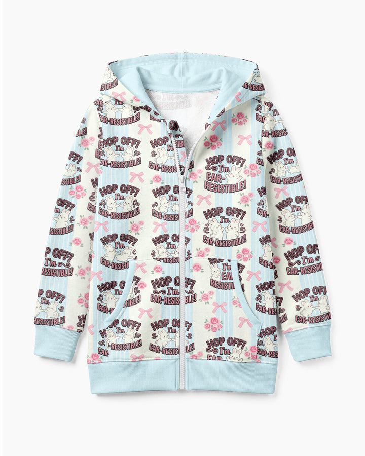 Bunny Besties Bamboo Zip Hoodie