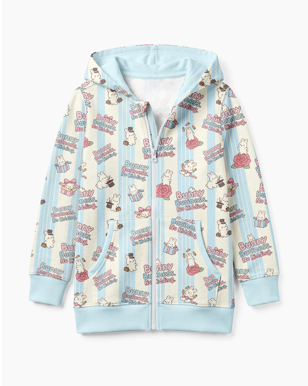 Boss Bunny Bamboo Zip Hoodie