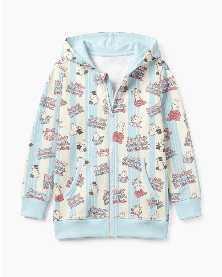 Boss Bunny Bamboo Zip Hoodie