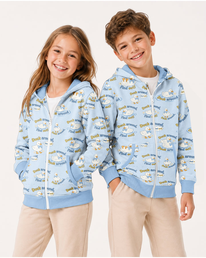 The Duck Around Bamboo Zip Hoodie