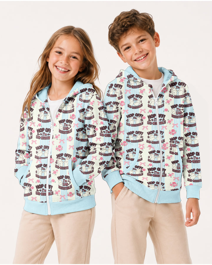 Bunny Besties Bamboo Zip Hoodie