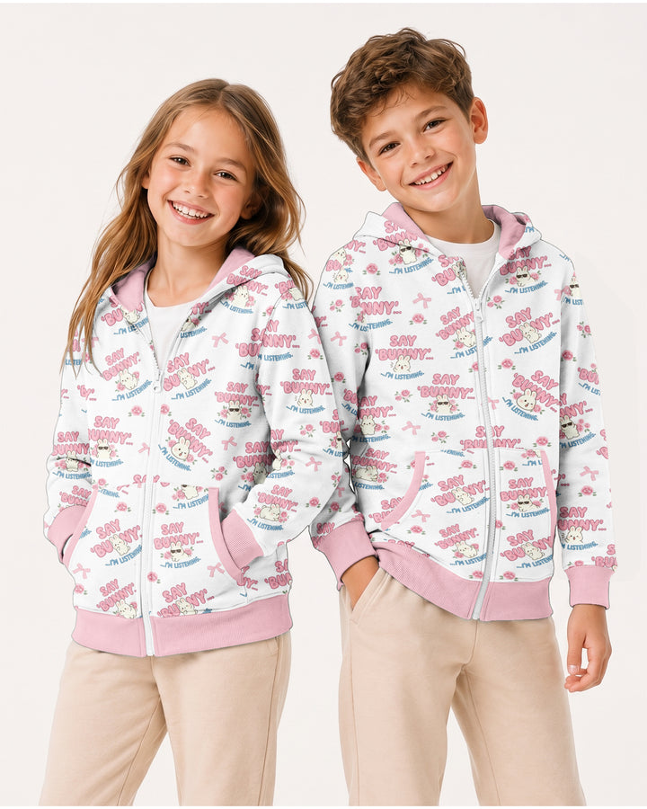 Bunny Radio Bamboo Zip Hoodie