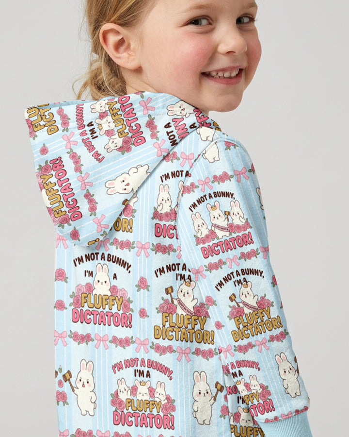 Bossy Bunny Bamboo Zip Hoodie