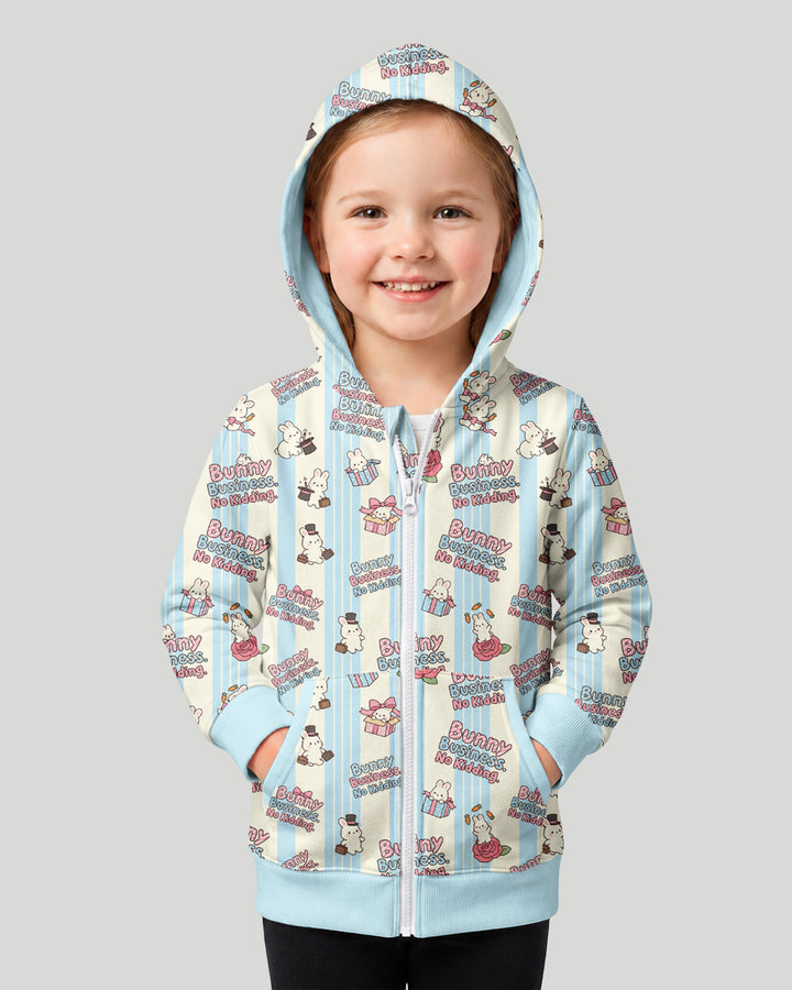 Boss Bunny Bamboo Zip Hoodie
