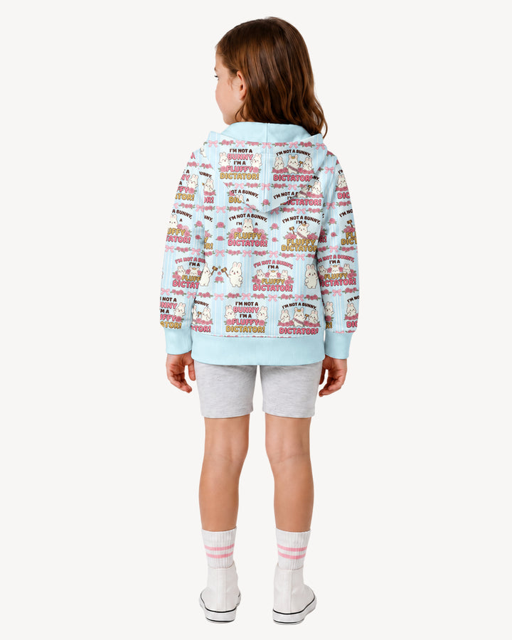Bossy Bunny Bamboo Zip Hoodie