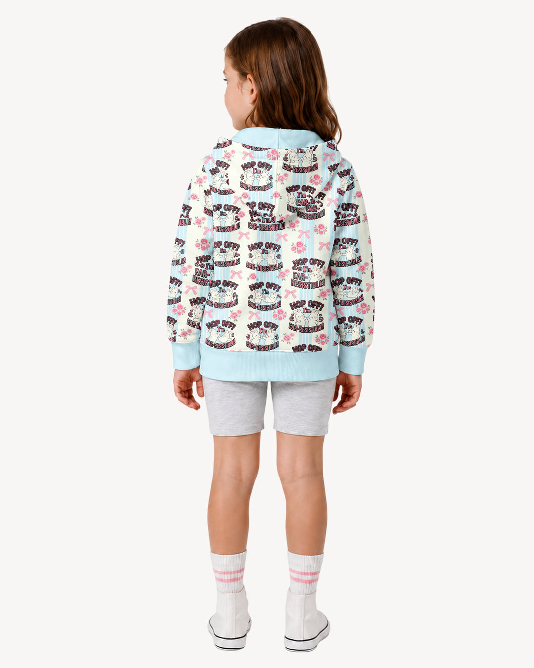 Bunny Besties Bamboo Zip Hoodie