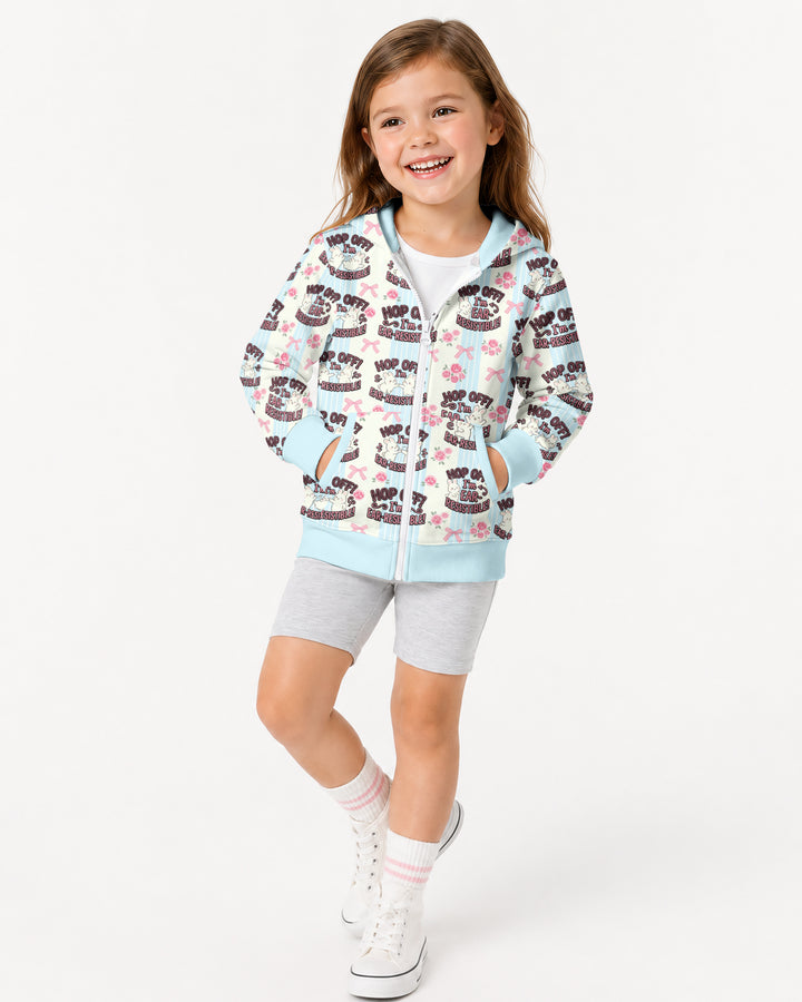 Bunny Besties Bamboo Zip Hoodie
