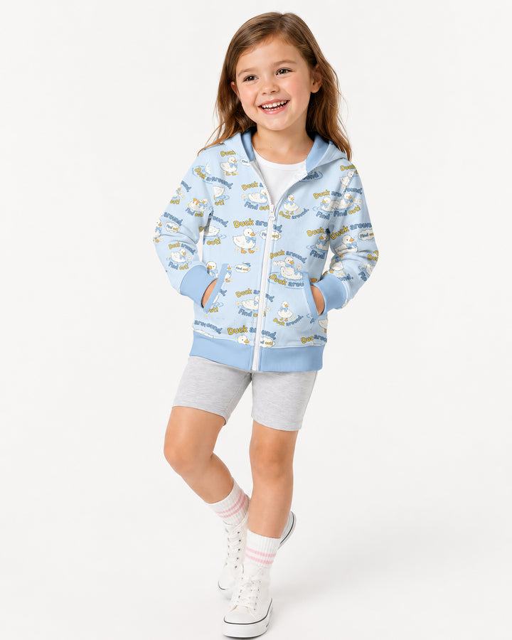 The Duck Around Bamboo Zip Hoodie