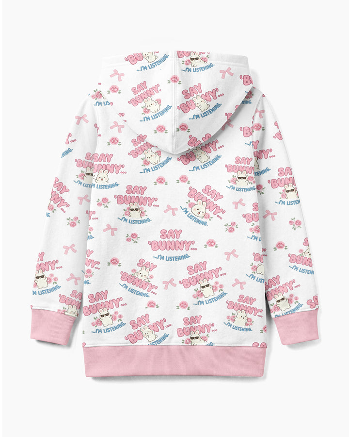 Bunny Radio Bamboo Zip Hoodie