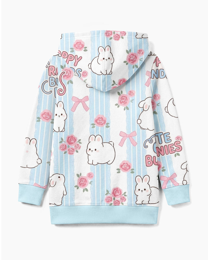 Hoppy Friends Bamboo Zip Hoodie