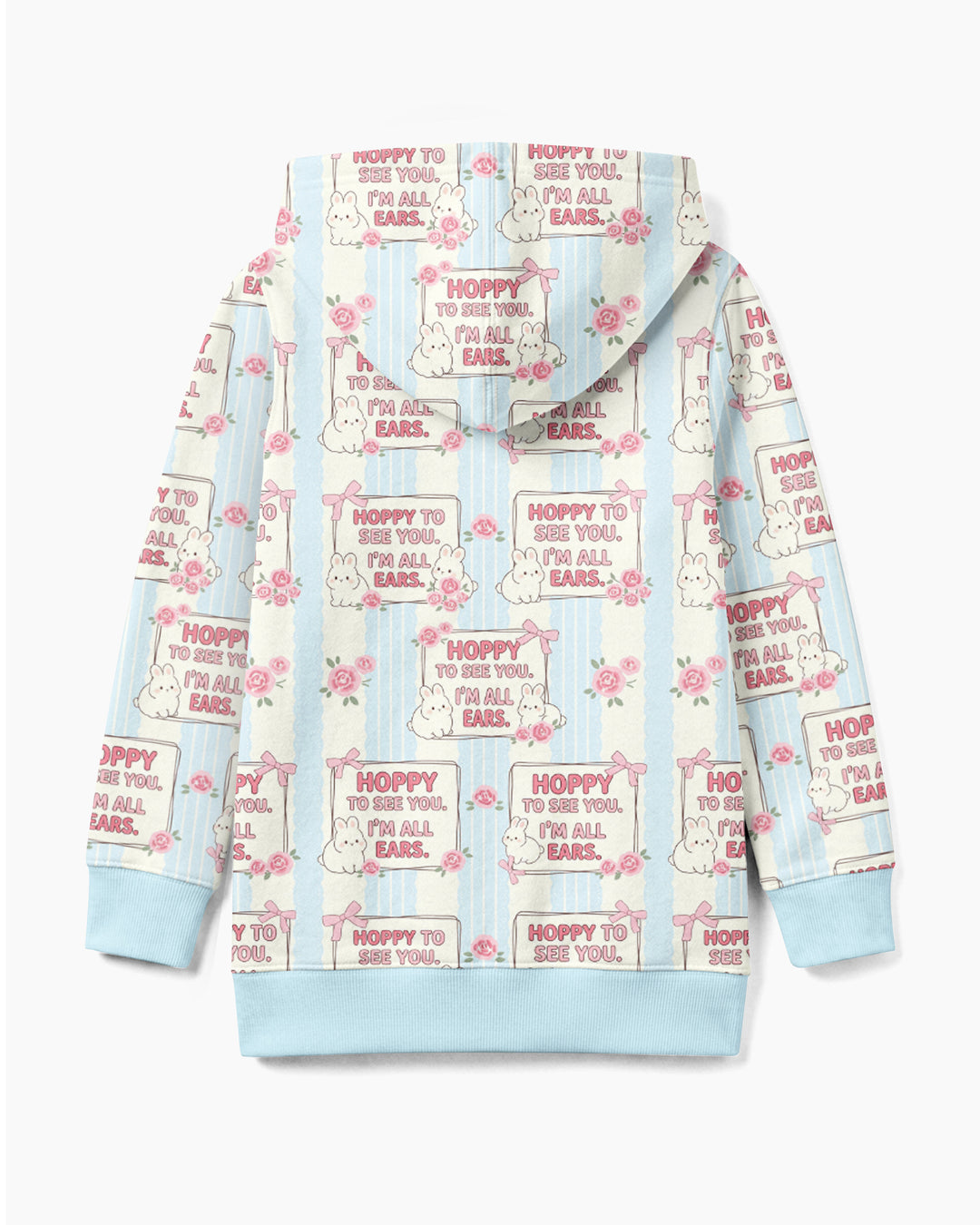Hoppy To See You Bamboo Zip Hoodie