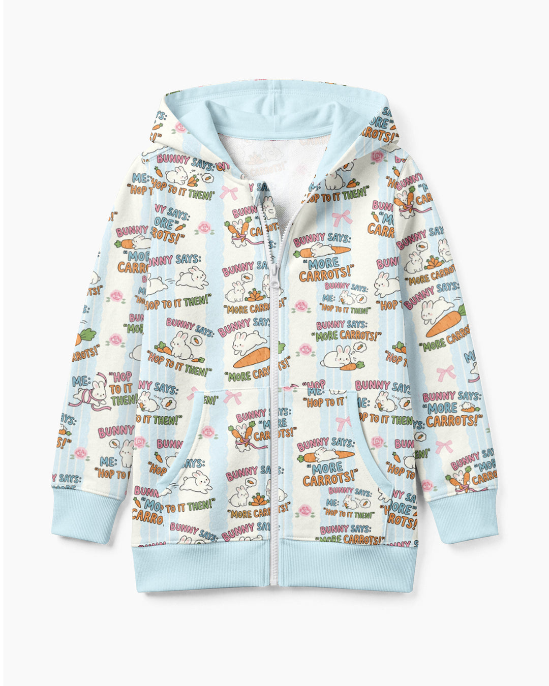 Hop To It Bamboo Zip Hoodie