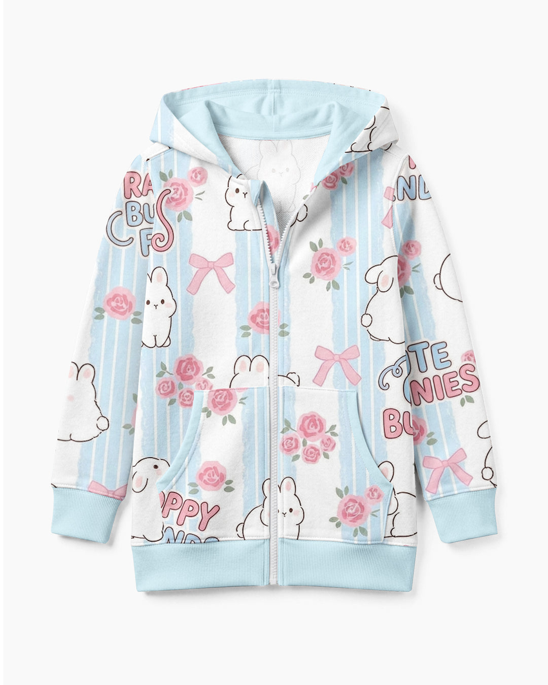 Hoppy Friends Bamboo Zip Hoodie