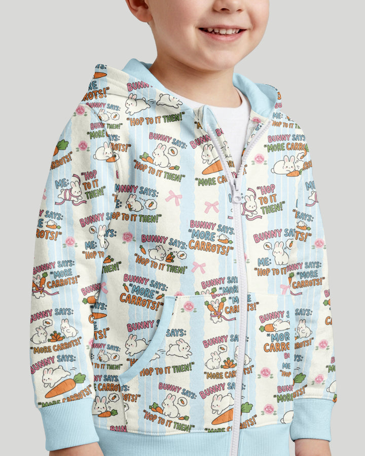 Hop To It Bamboo Zip Hoodie