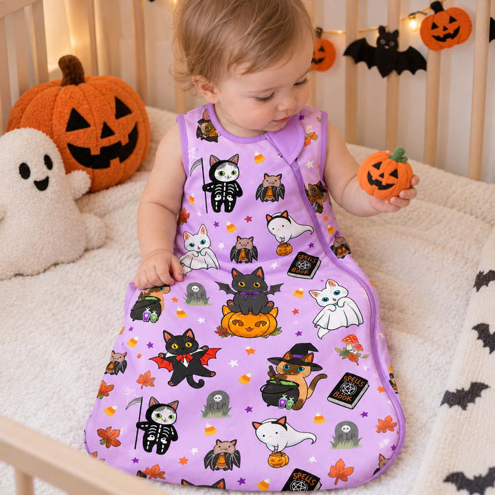 Halloween Costume Cats Bamboo Sleep Bag