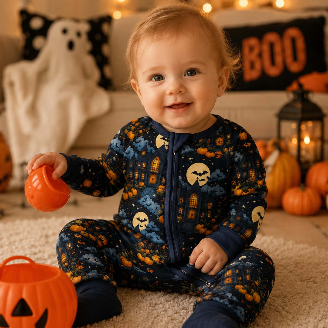 Haunted Manor Night Bamboo Convertible Zippy