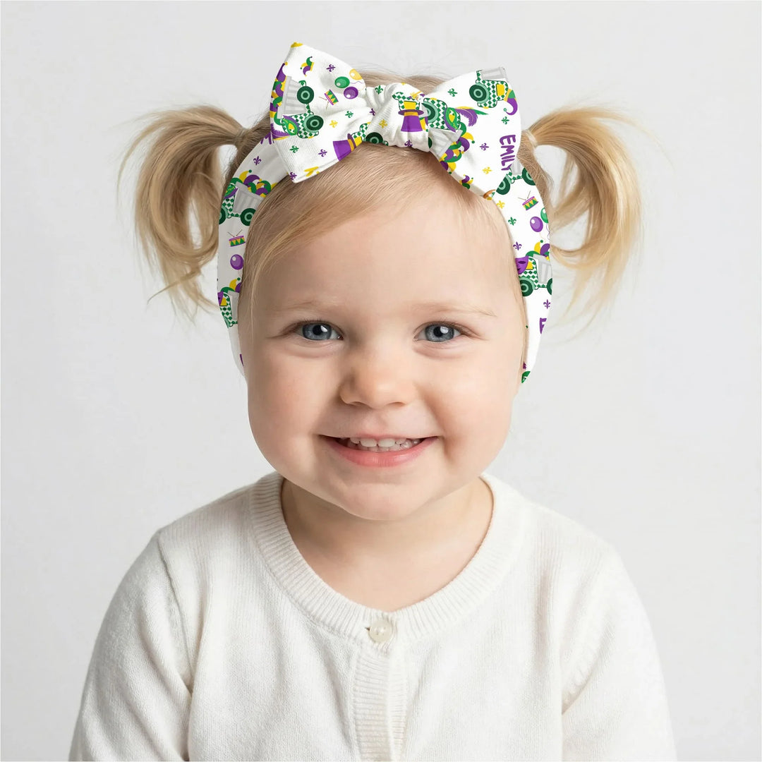 Mardi Gras Trucks Headband