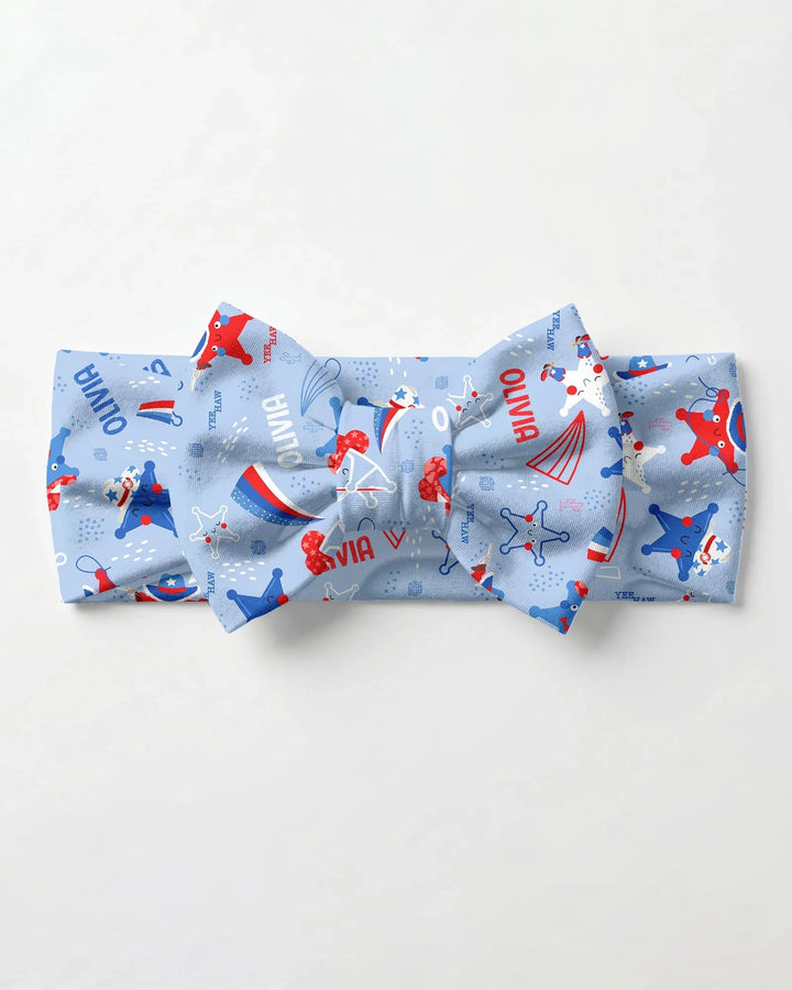Howdy America Star Headband
