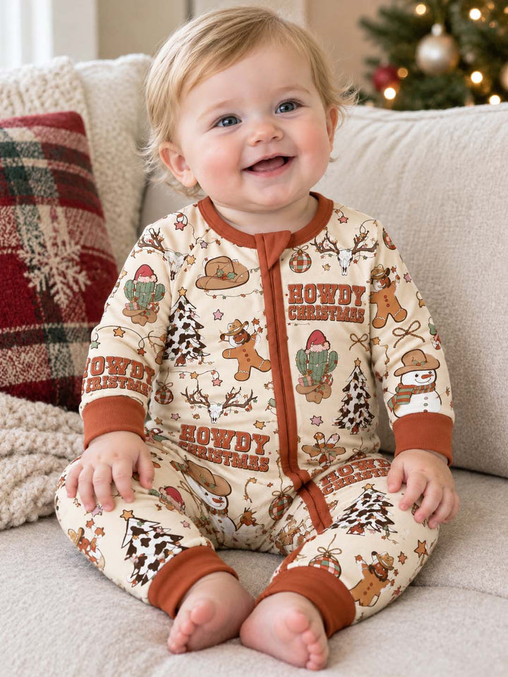 Howdy Christmas Wonderland Bamboo Convertible Zippy