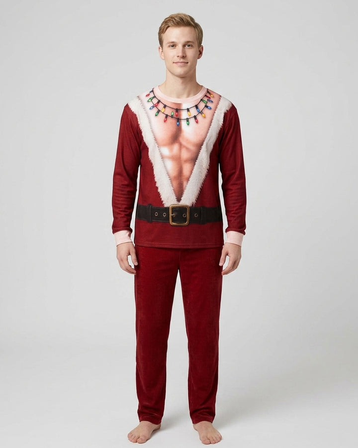 Funny Christmas - Family Matching Bamboo Men's Pajama Set