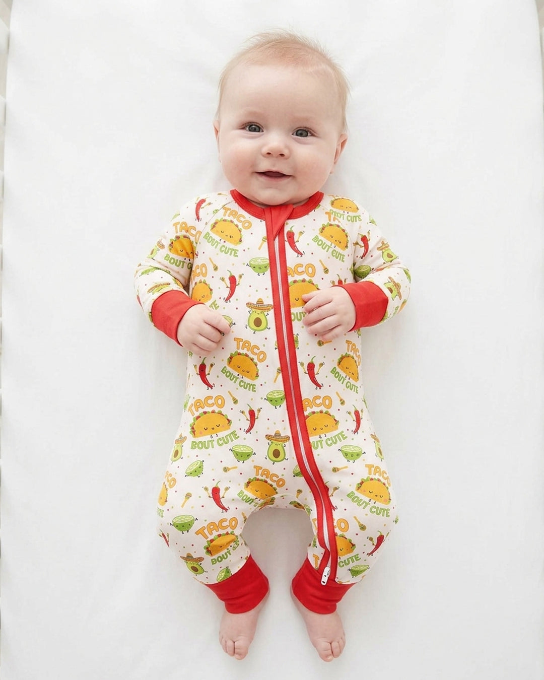 Funny Taco Bamboo Convertible Zippy