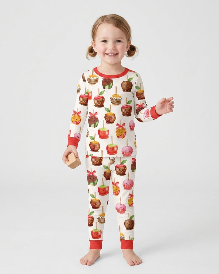 Template Bamboo Two Piece Long Sleeve Pyjamas Set