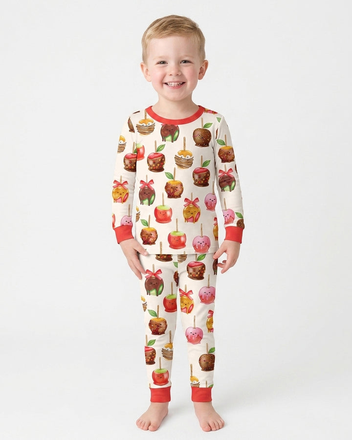 Template Bamboo Two Piece Long Sleeve Pyjamas Set