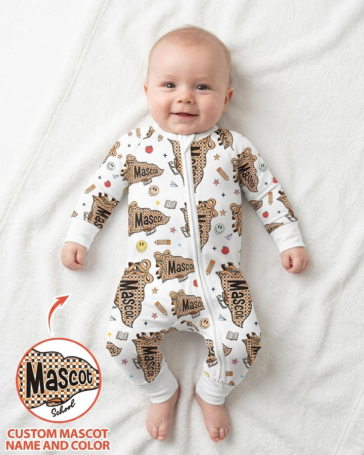 Custom Mascot School Name Bamboo Convertible Zippy
