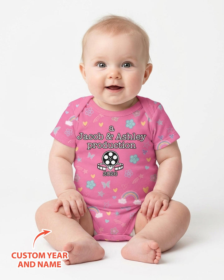 Baby Coming Soon Bamboo Bodysuit