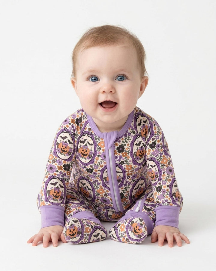 Pumpkin Cameo Garden Bamboo Convertible Zippy