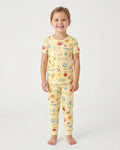 Family Rosh Hashanah Matching Bamboo Two Piece Short Sleeve Pajama Set