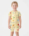 Family Rosh Hashanah Matching Bamboo Shorty Zippy