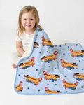 American Hot Dog Bamboo Blanket