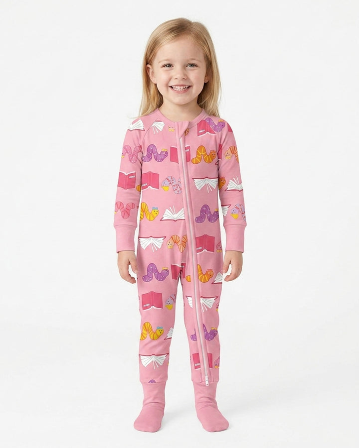 Bookworm Family Matching Bamboo Convertible Zippy