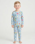 Family Rosh Hashanah Matching Bamboo Two Piece Long Sleeve Pajama Set