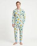 Little Book Worm Family Matching Bamboo Men's Pajama Set